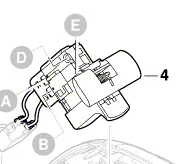 Interrupteur réf. 2 607 200 631 pour PFZ 500 E